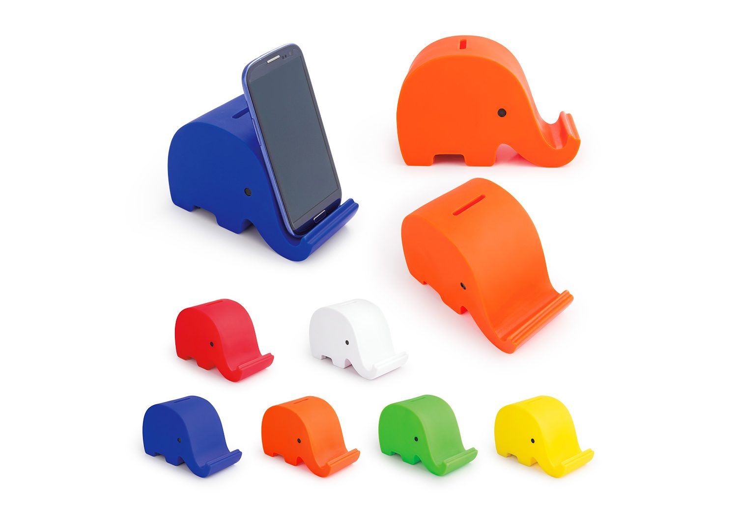 Alcancía con diseño de elefante